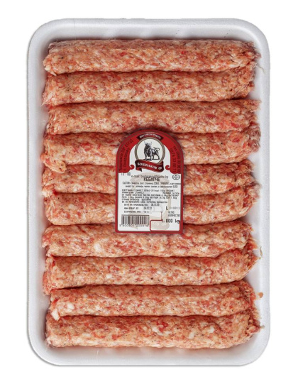 Kebapche 100% Pork 1kg Boshnakov