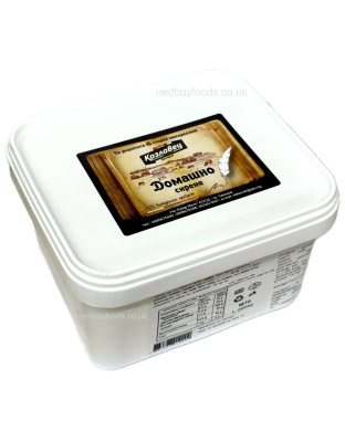 White Brined Cheese from Cow's Milk Homemade Style PVC 1kg Kozlovets